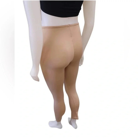 Elita Microfibre Thermal Leggings Nude Size  Small - Picture 2 of 7